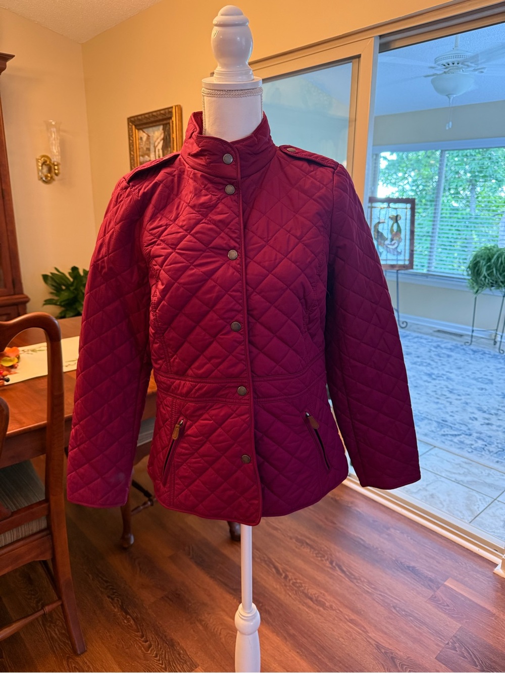 NWT Talbots Diamond Quilted Jacket